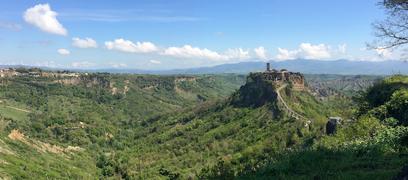 Motorcycle Tour of Italy Civita di Bagnoregio