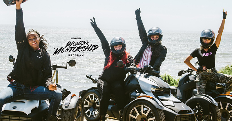 can-am on-road womens mentorship program