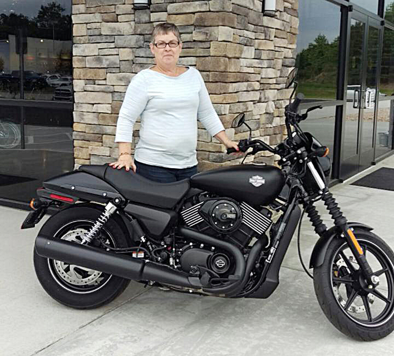 your motorcycles harley davidson street 750 first bike cindy bell