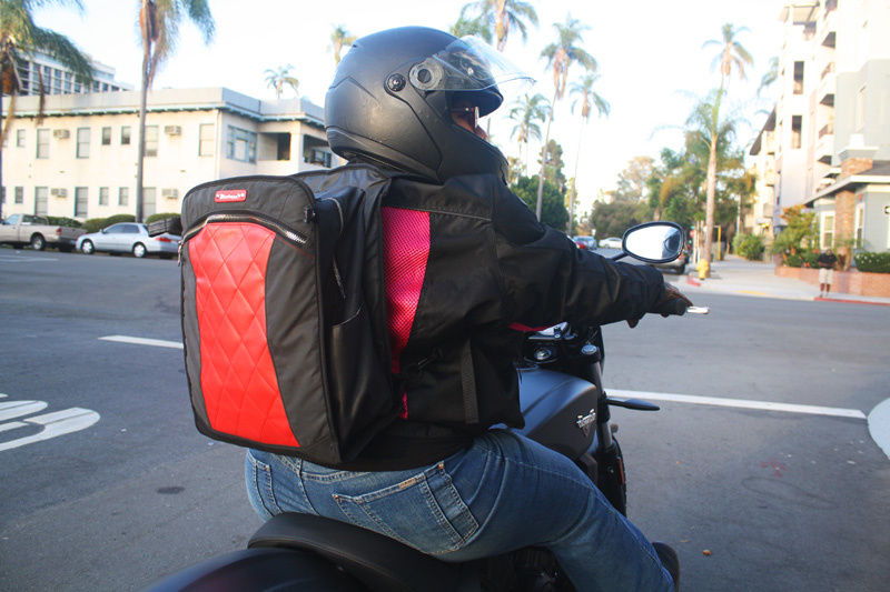 Motorcycle backpack clearance reviews