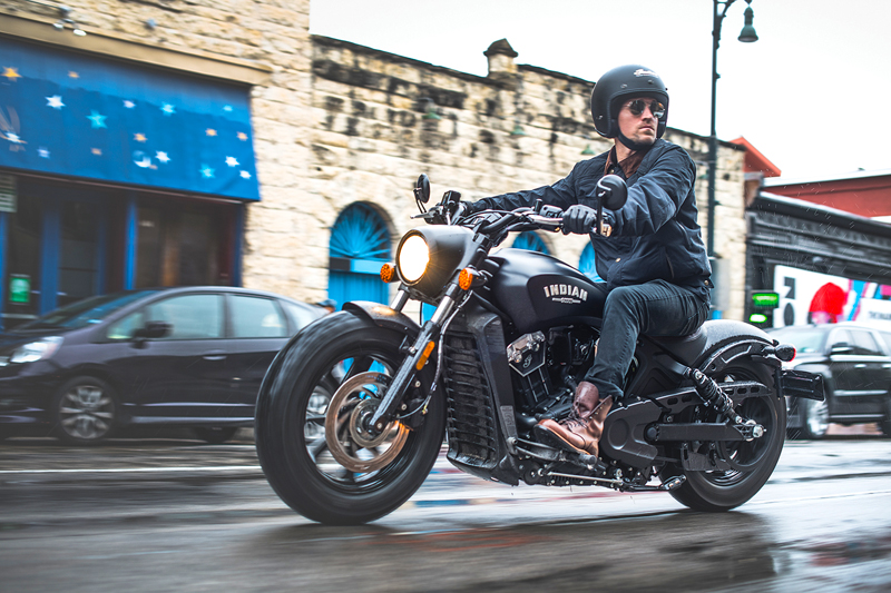 less is more indian scout bobber