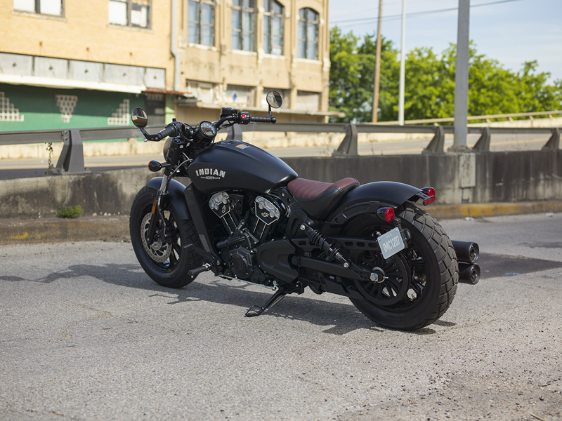 less is more indian scout bobber mirrors up