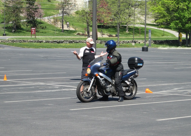 Becoming Better Motorcycle Rider Instructor with Student