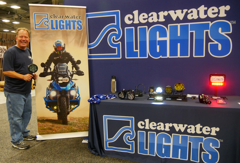 women riders now checks out new products for women american international motorcycle expo AIMExpo awards best clearwater lights