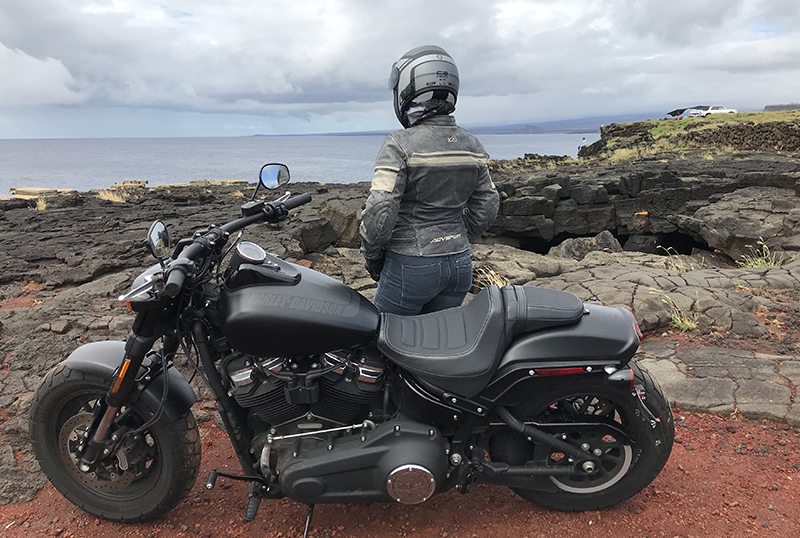 agv sport motorcycle jacket review palomar back lava hawaii
