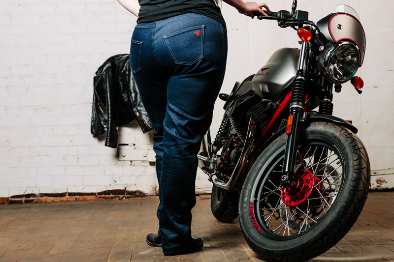 worse for wear protective motorcycle jeans crosstown 4.0 curvy rear