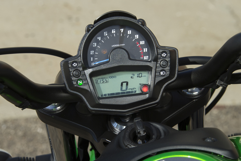 motorcycle review 2015 kawasaki vulcan s dash display