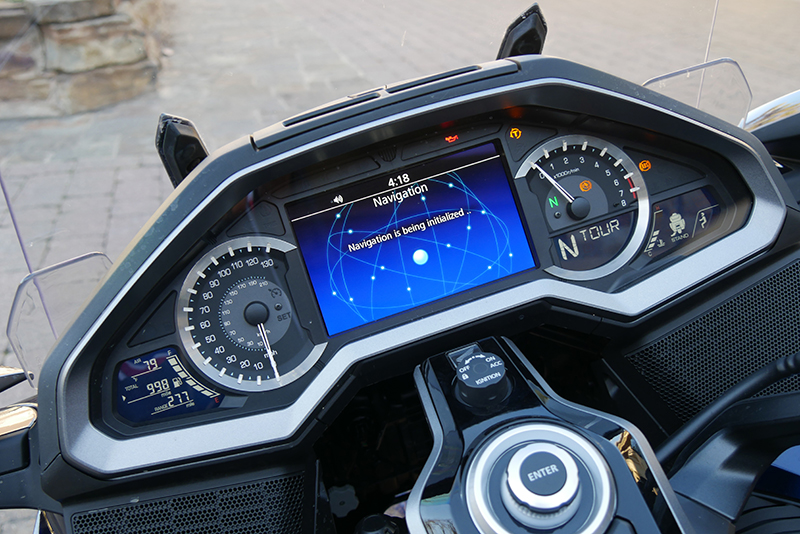 what we love about the new 2018 honda gold wing touring motorcycle dash