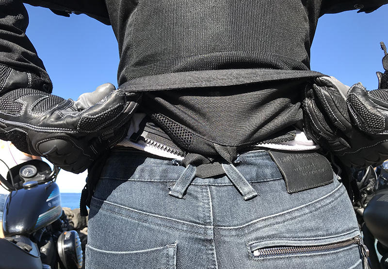 agv sport motorcycle jacket review sharp back belt loop