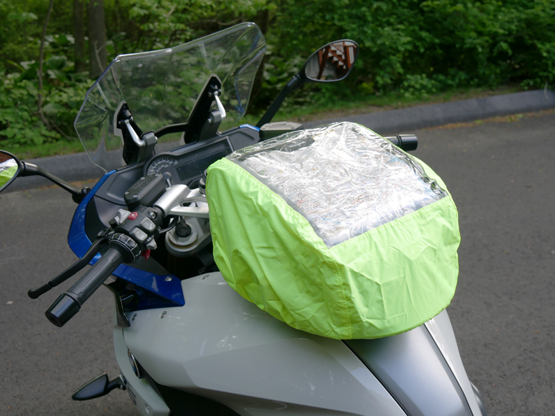 easy mount tank bags for standard sport sport-touring motorcycle rain cover