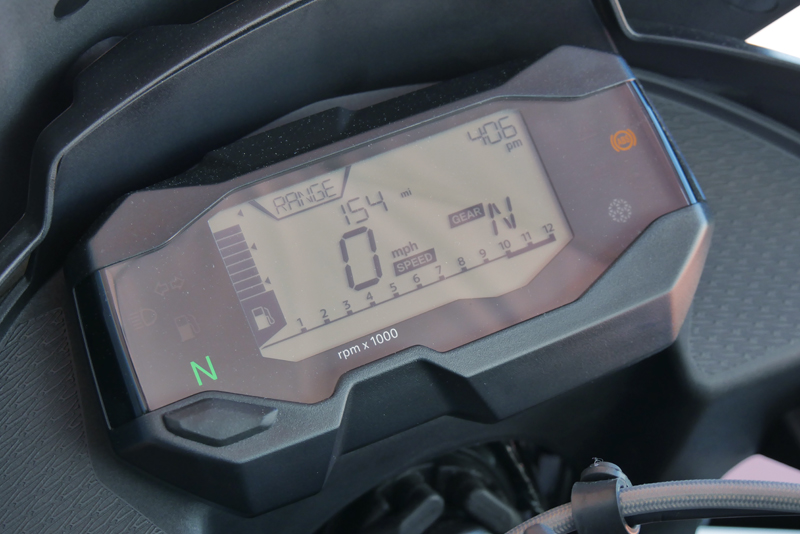 review bmw g 310 gs entry level dual sport lcd screen