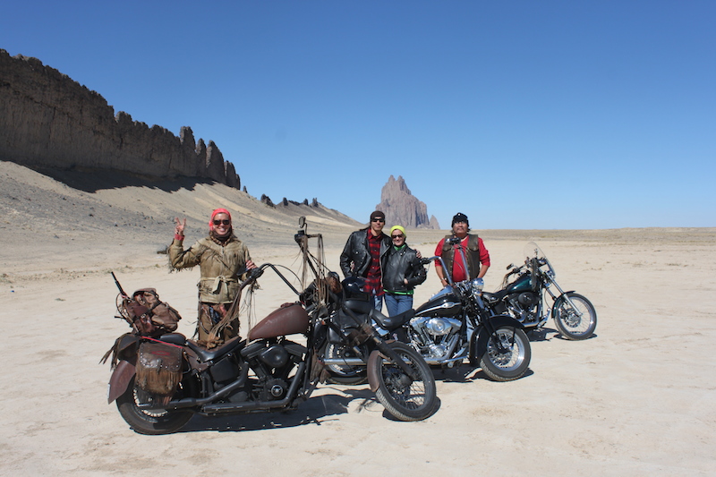 Backroads With Betsy Riding the Rez Part  1 shiprock mountain motorcycles