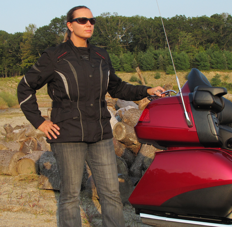 Ladies triumph outlet motorcycle jacket