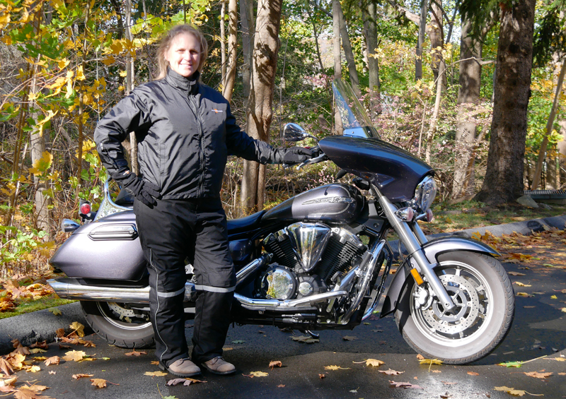 Heated motorcycle riding store gear