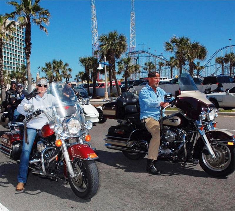 Motorcycle Riding Family Carries on the Touring Tradition Daytona Beach