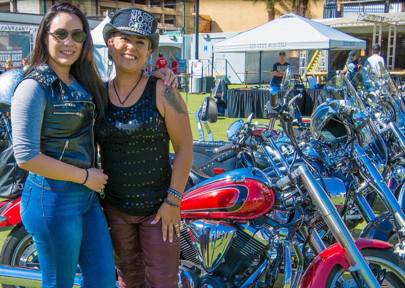 mother daughter riding motorcycles veronica celeste