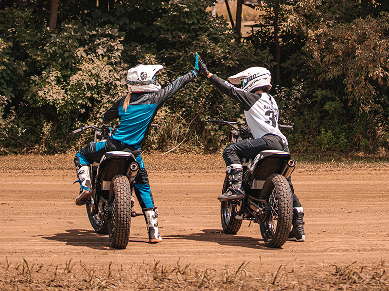 royal_enfield women riders build train race high five