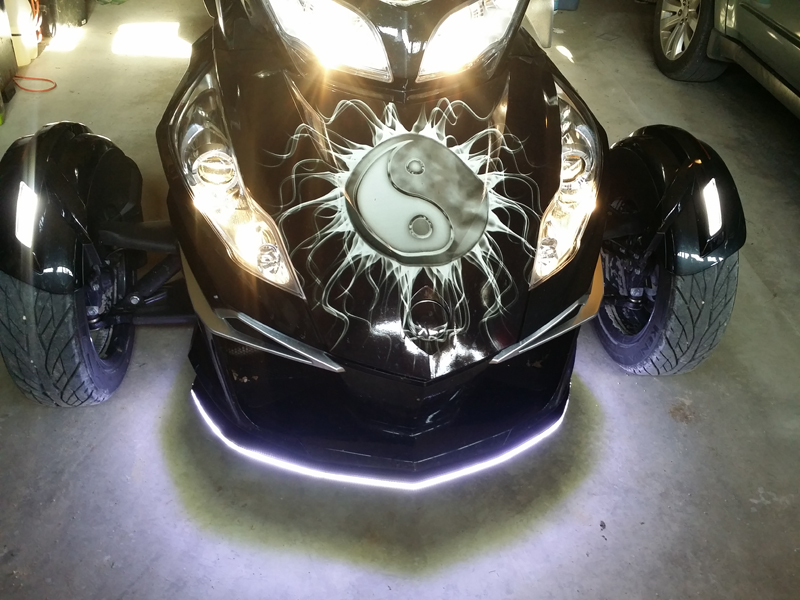 your motorcycles zen and the art of the three wheeled motorcycle led spyder pops