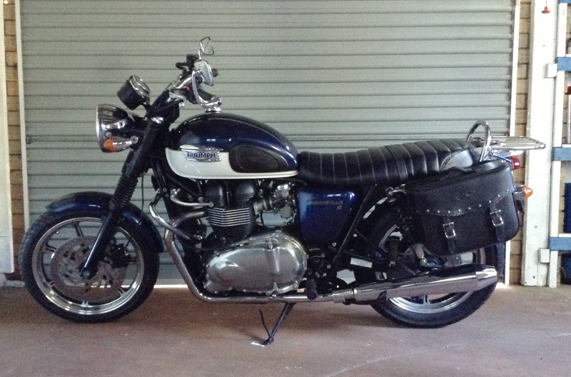 your motorcycles tweaks to triumph bonneville