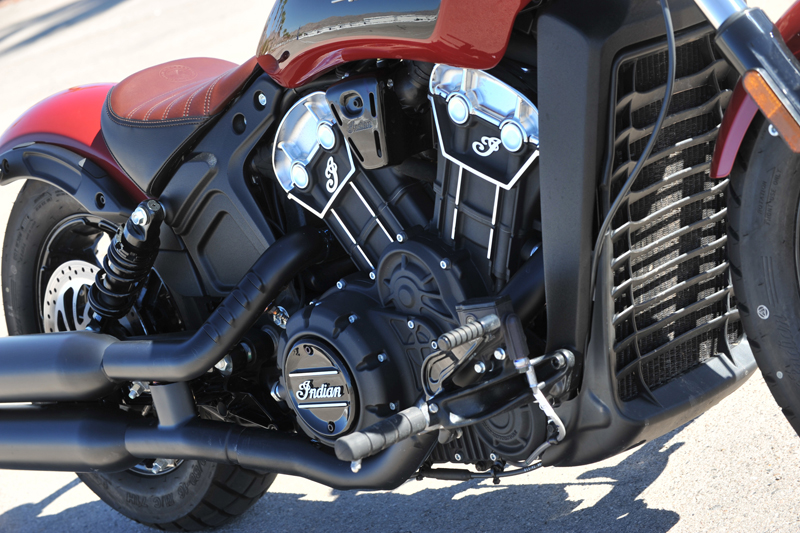 indian scout bobber motor