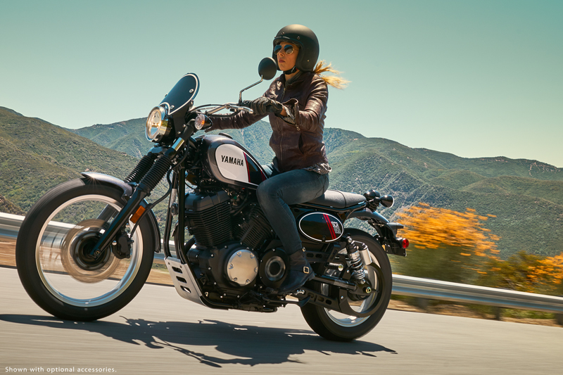 new motorcycles for 2017 yamaha scr950 woman rider