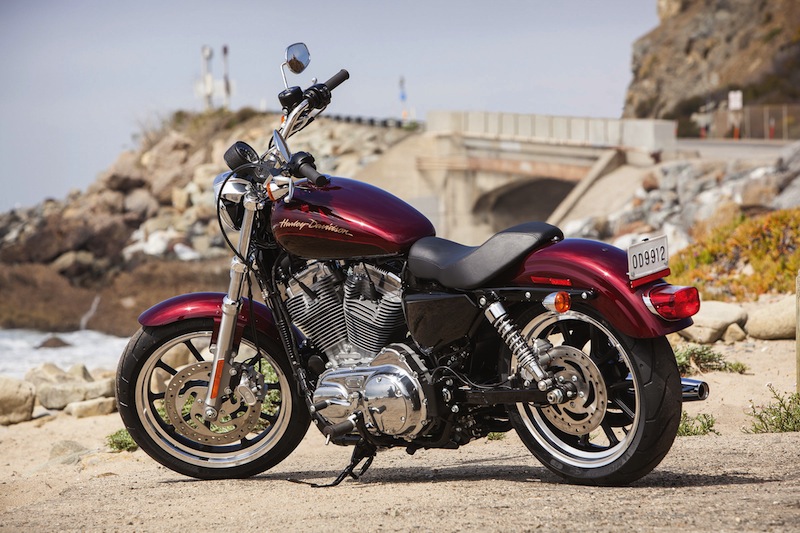 2012 Harley Davidson 1200l Custom With 72 On The Tank With Red Metal Flake  Paint Sportster