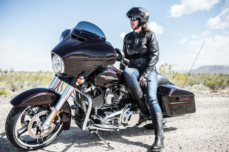 The 2014 Harley-Davidson Street Glide has a seat height of 26.1 inches