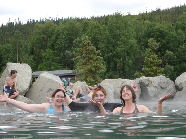 First Womens Tour Alaska Chena Hot Springs