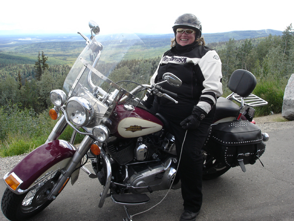 First Womens Tour Alaska Harley Rider