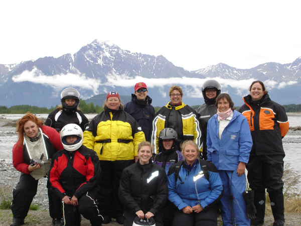 First Womens Tour Alaska Lady Riders