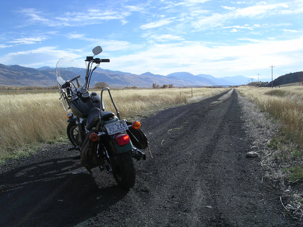 mountains every way you look railroad bed