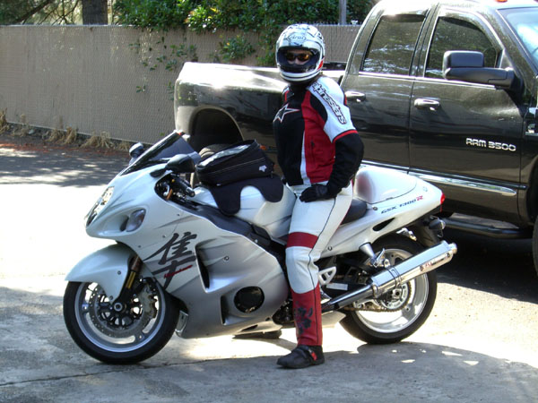 Girl hotsell on hayabusa