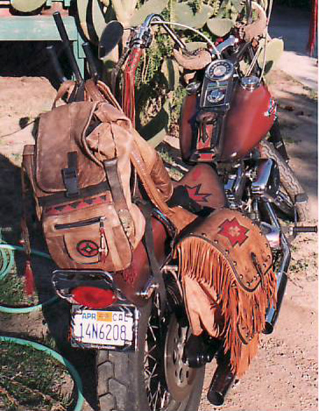 backroads with betsy zen lack of motorcycle maintenance leather saddlebags