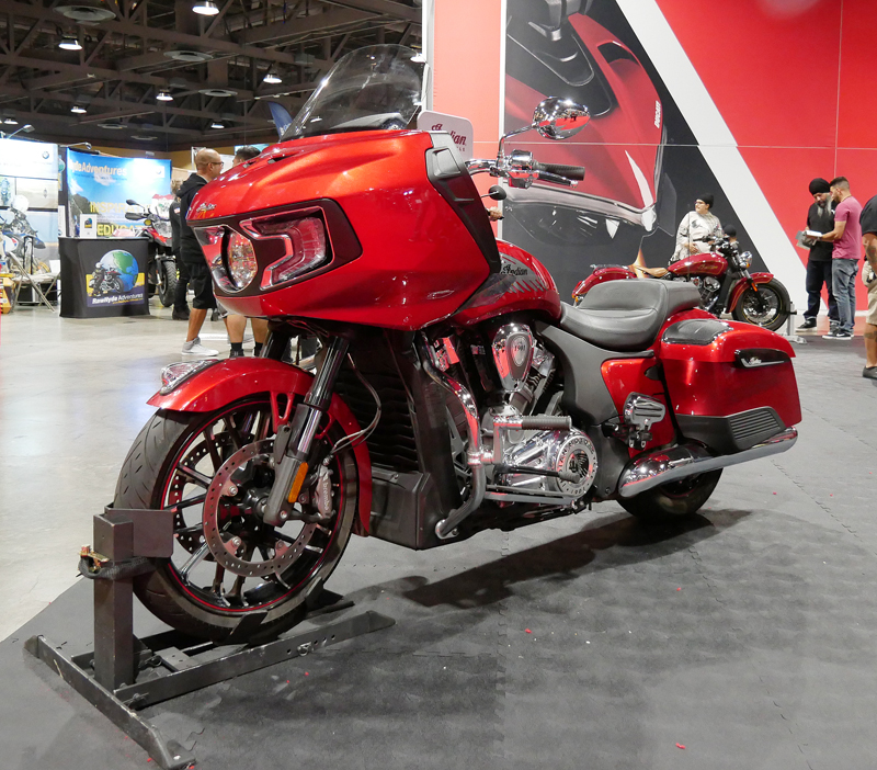 Progressive International Motorcycle Show Long Beach Indian Challenger