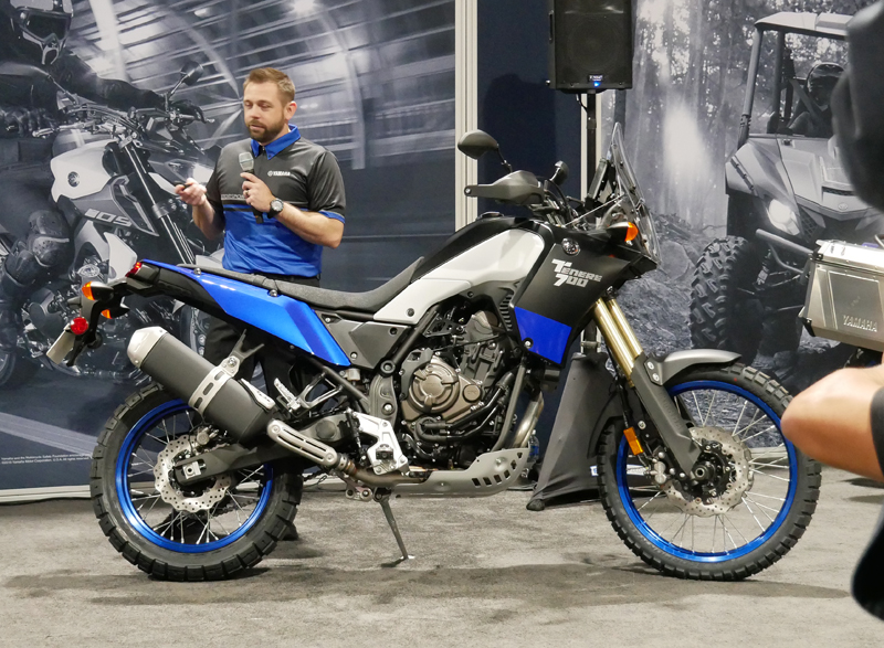 Progressive International Motorcycle Show Long Beach Yamaha Tenere 700