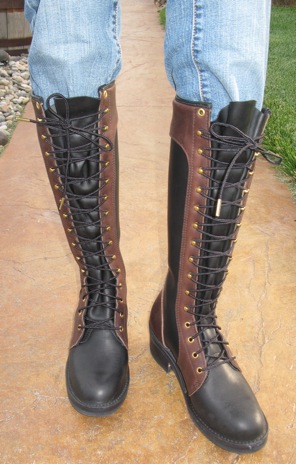 Custom motorcycle hot sale boots