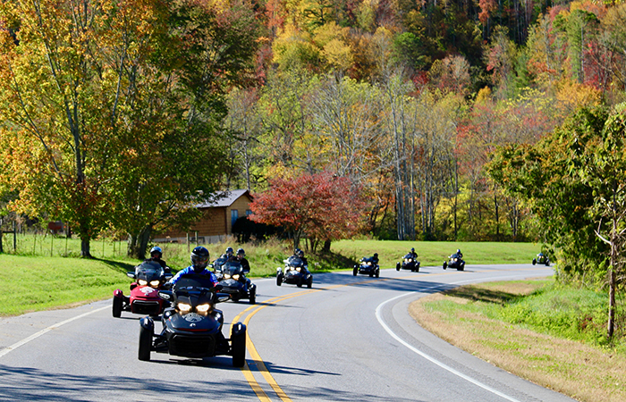 how a ride on a can-am spyder changed one female veterans life cherahola parkway