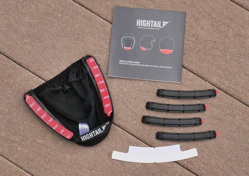 hightail bike hair protector eliminates tangles wind damage parts