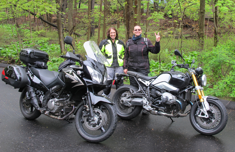 review 2016 bmw r ninet suzuki v strom 650