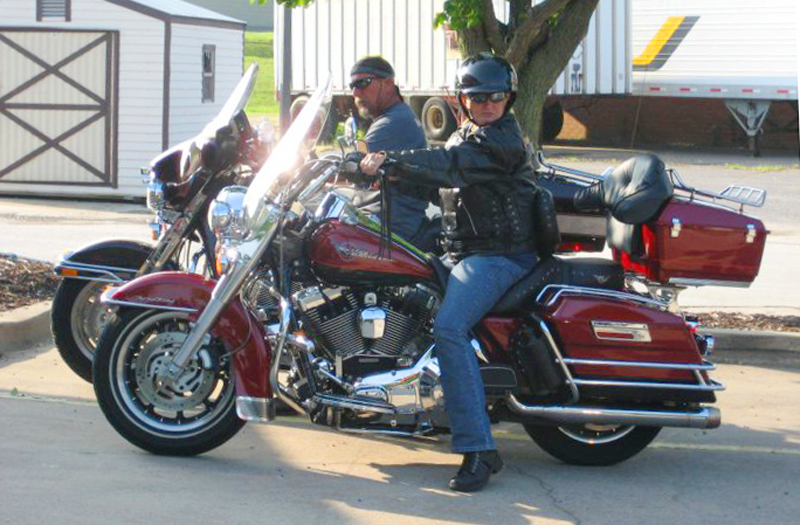 Motorcycle Riding Family Carries on the Touring Tradition Road King