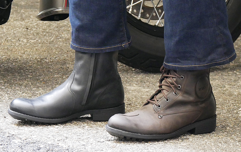 Cafe motorcycle outlet boots