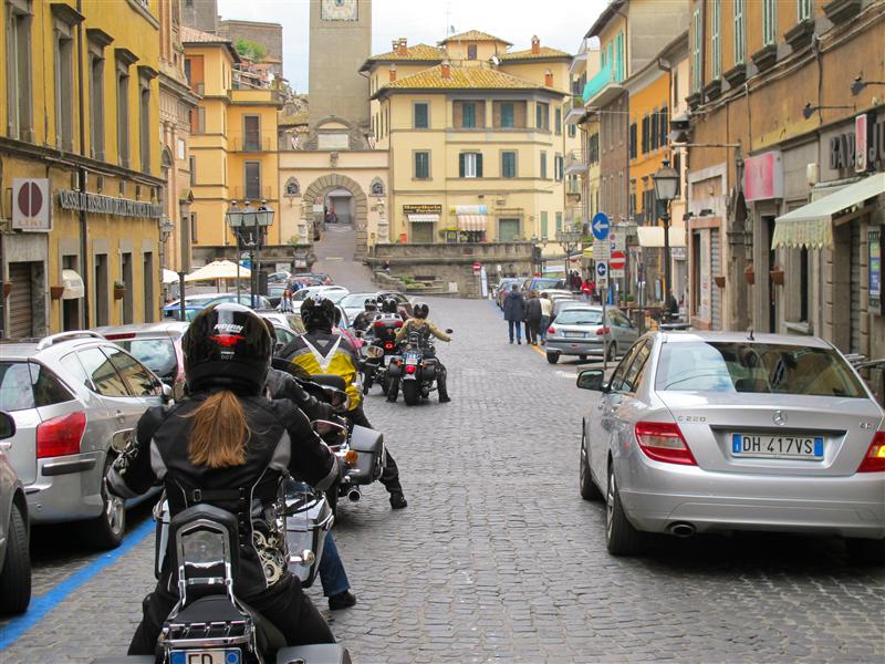 postcards from italy cobblestone street