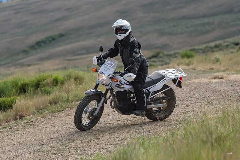 adventure rider advwoman rally yamaha xt250 practice dirt bike