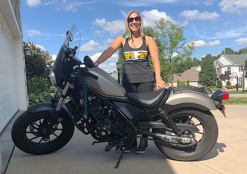 Filling the Empty Nest with Motorcycles Honda Rebel