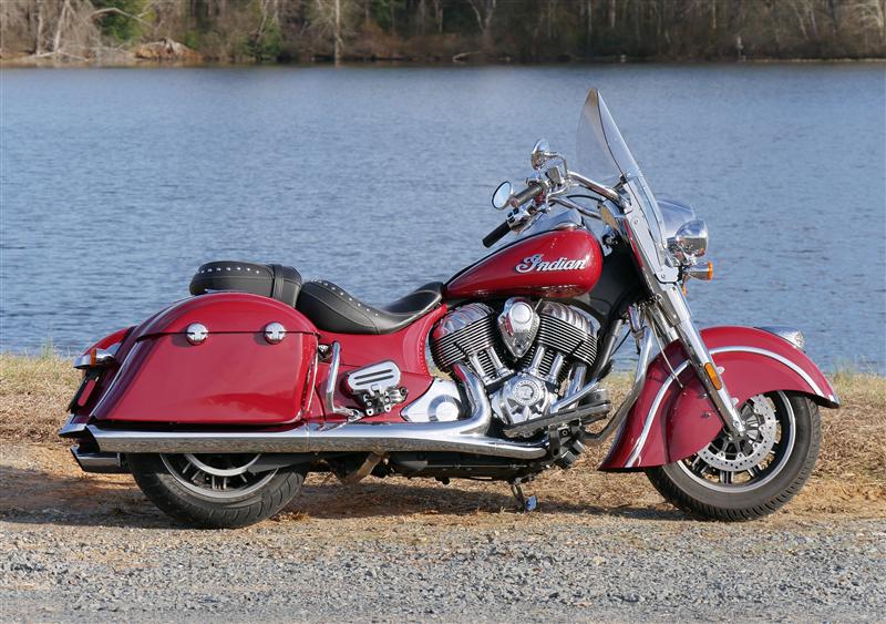 review 2016 2017 indian motorcycle springfield red