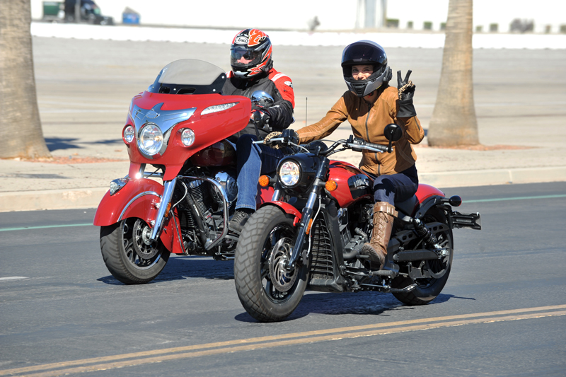 review 2018 indian scout bobber his and hers