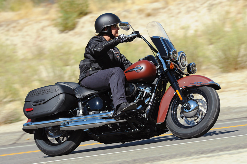 review 2018 harley-davidson softails heritage test drive