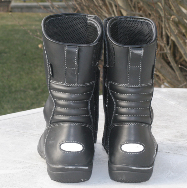 Tour Master waterproof boots review backside