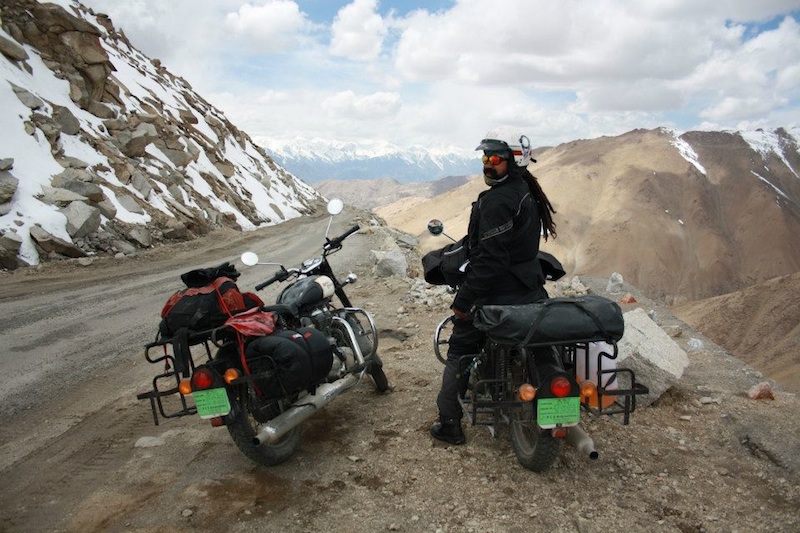 Backroads with Betsy Motorcycling in the Himalayas two Royal Enfields