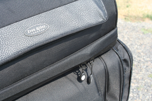 review iron rider luggage zippers